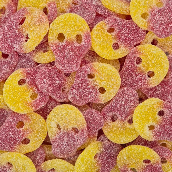 Sour Raspberry & Lemon Skulls (50g)